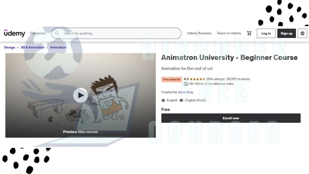 Free Animation Courses