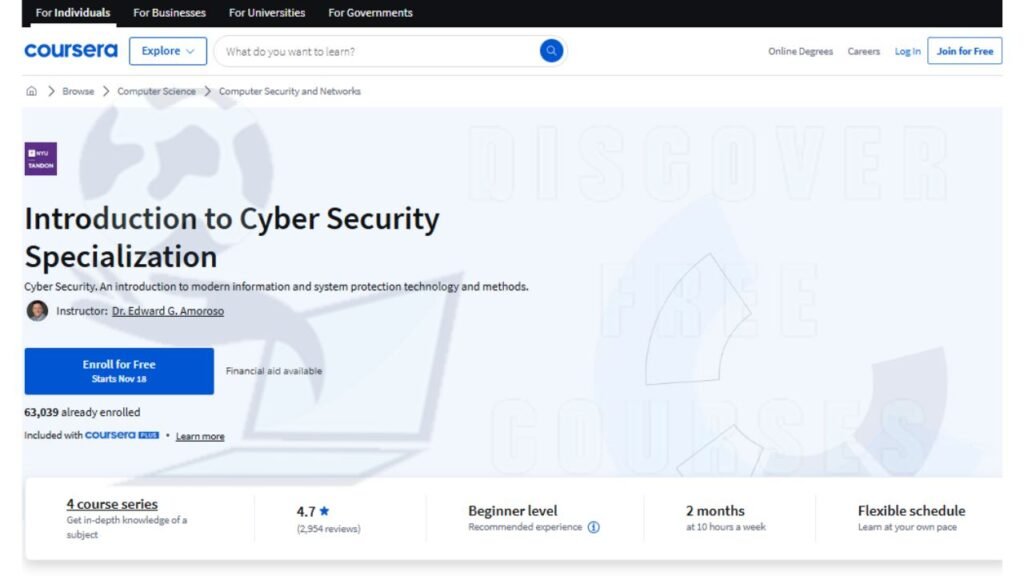 Free Ethical Hacking Courses