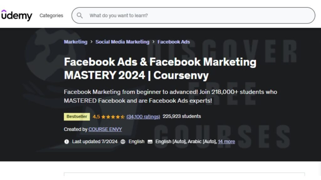 Free Facebook Marketing Courses
