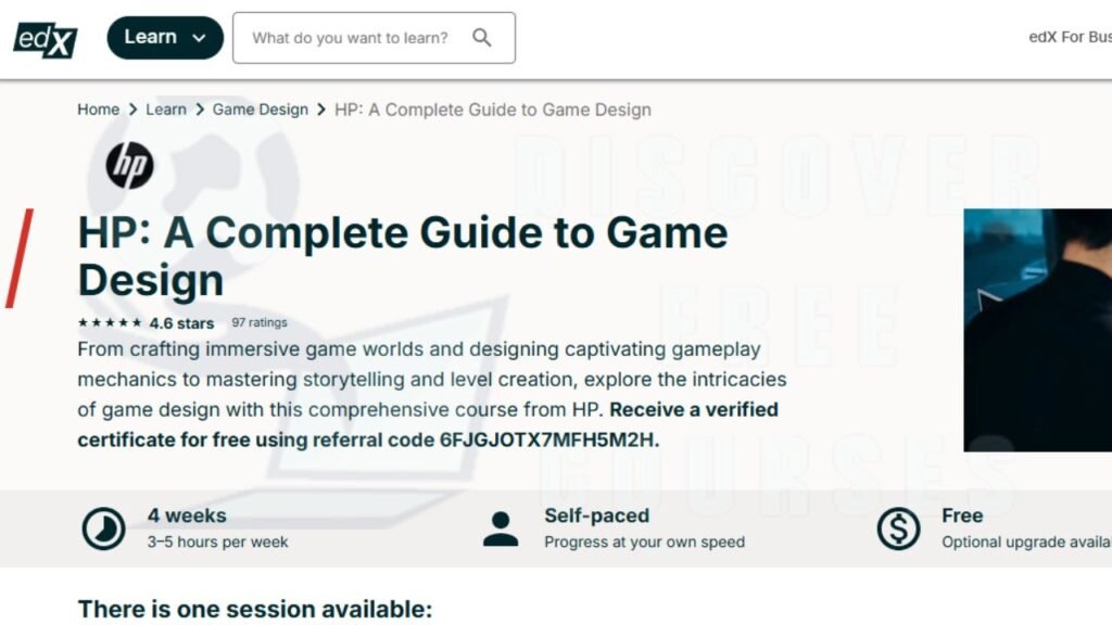 Free Game Design Courses