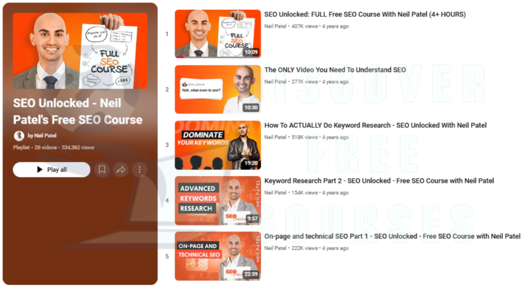 Free SEO Course
