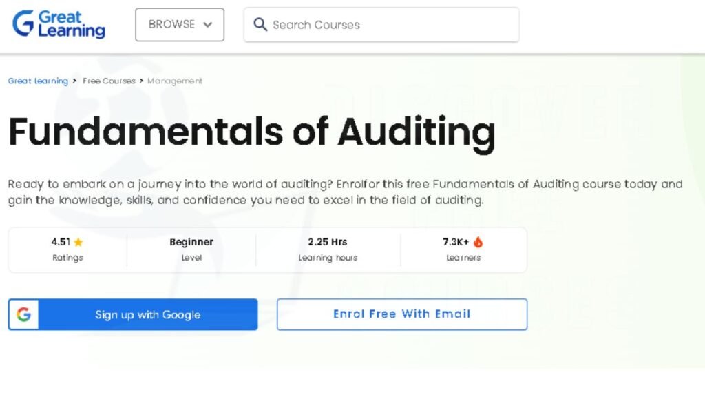 Free IT Auditing Courses