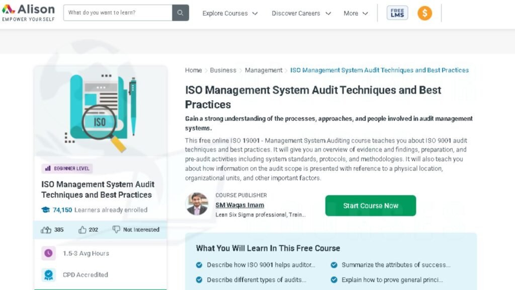 Free IT Auditing Courses