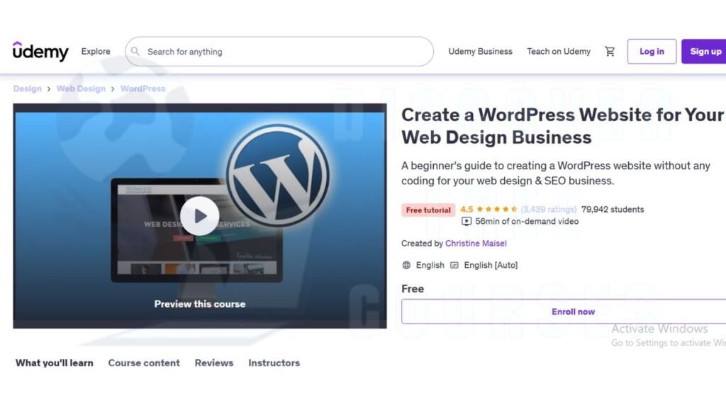 Free WordPress Courses