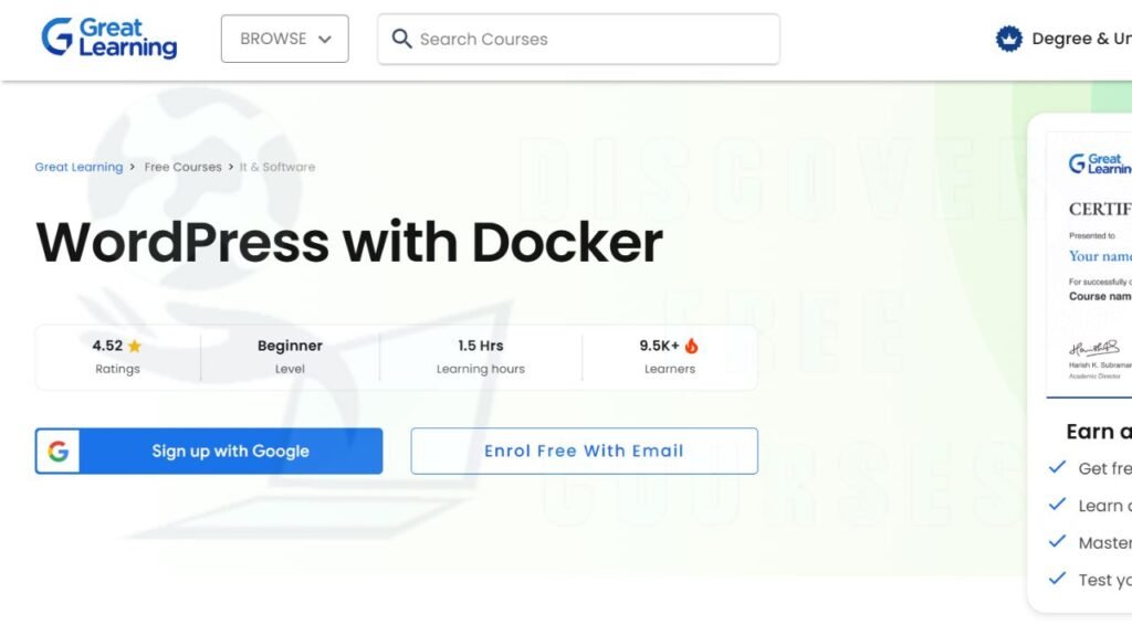 Free WordPress Courses