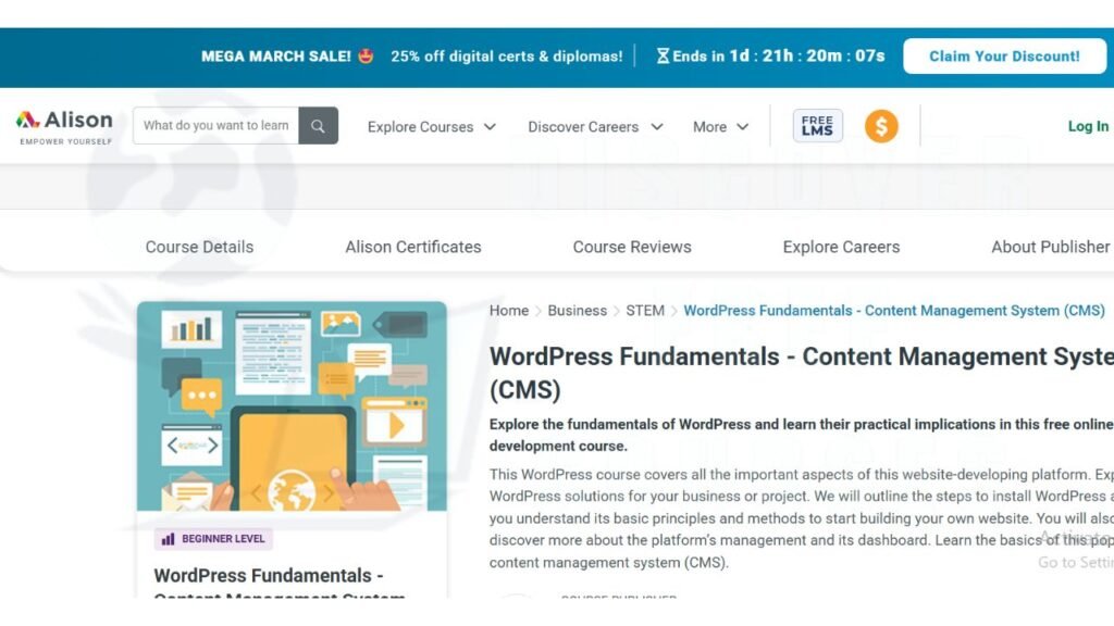 Free WordPress Courses